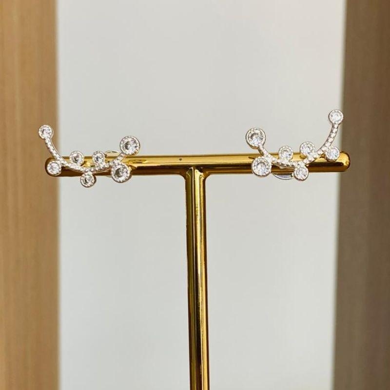 BRINCO EARCUFF ZIRCONIAS