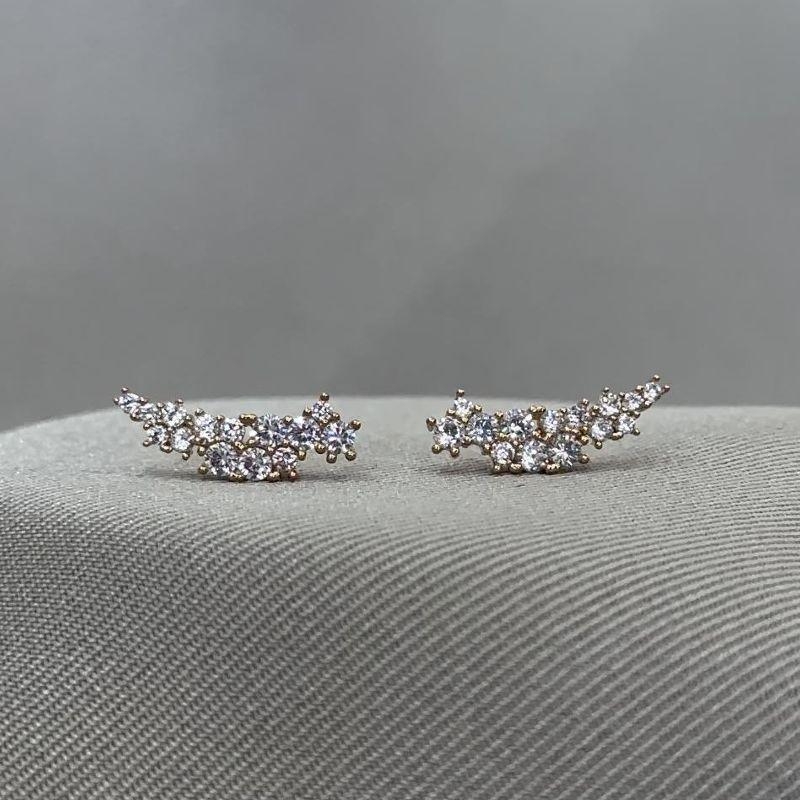 BRINCO EARCUFF ZIRCONIAS