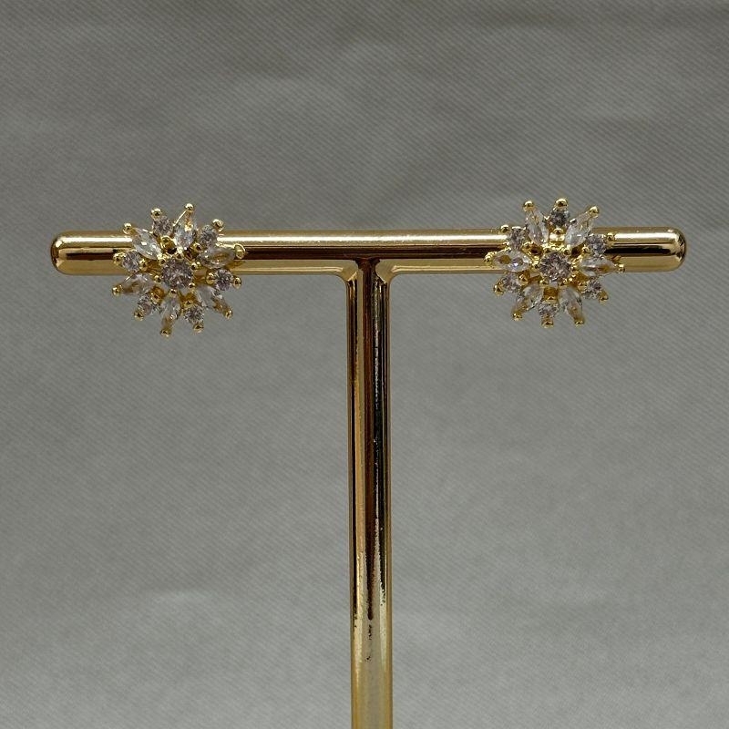 BRINCO FLOR ZIRCONIAS