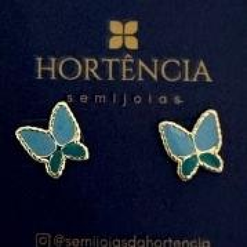 BRINCO INFANTIL BORBOLETA AZUL