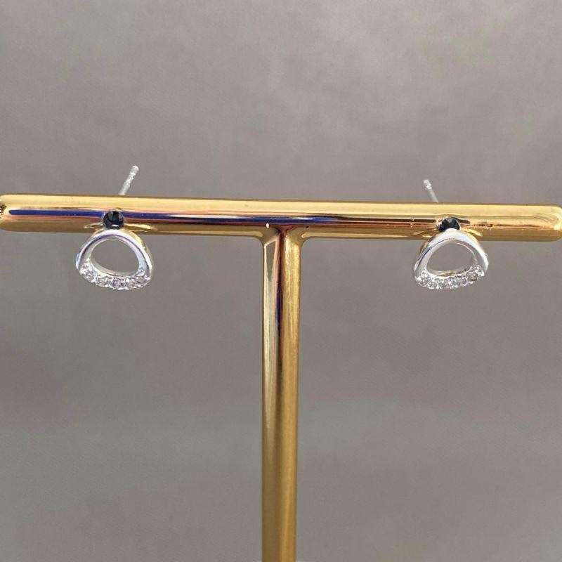 BRINCO REDONDO COM ZIRCONIAS