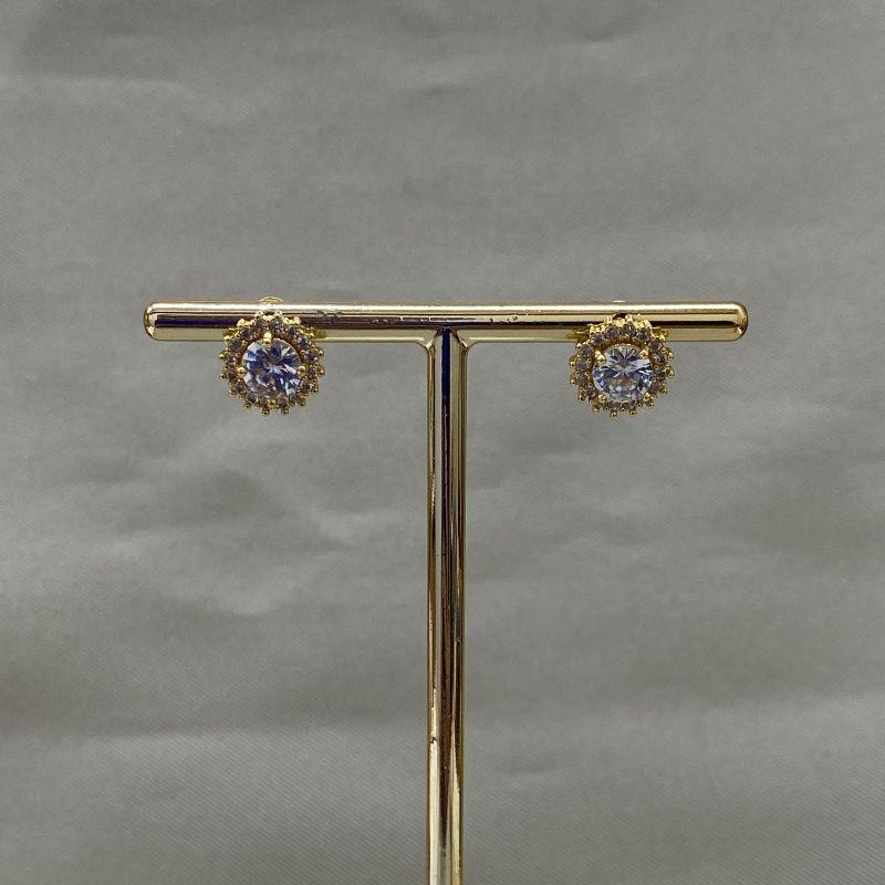 BRINCO REDONDO CRAVEJADO COM ZIRCONIAS