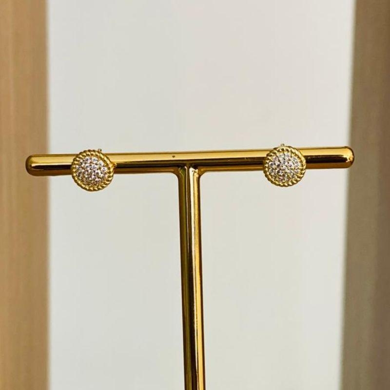 BRINCO REDONDO CRAVEJADO P