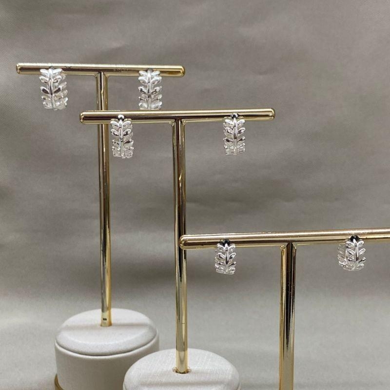 BRINCO TRIO ARGOLA FOLHAS