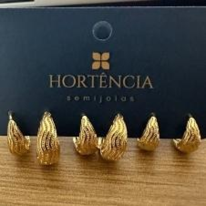 BRINCO TRIO ARGOLA RISCADA ONDA