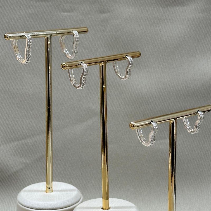 BRINCO TRIO CORAÇÃO  CRAVEJADO