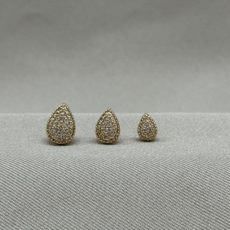 BRINCO TRIO GOTA CRAVEJADA