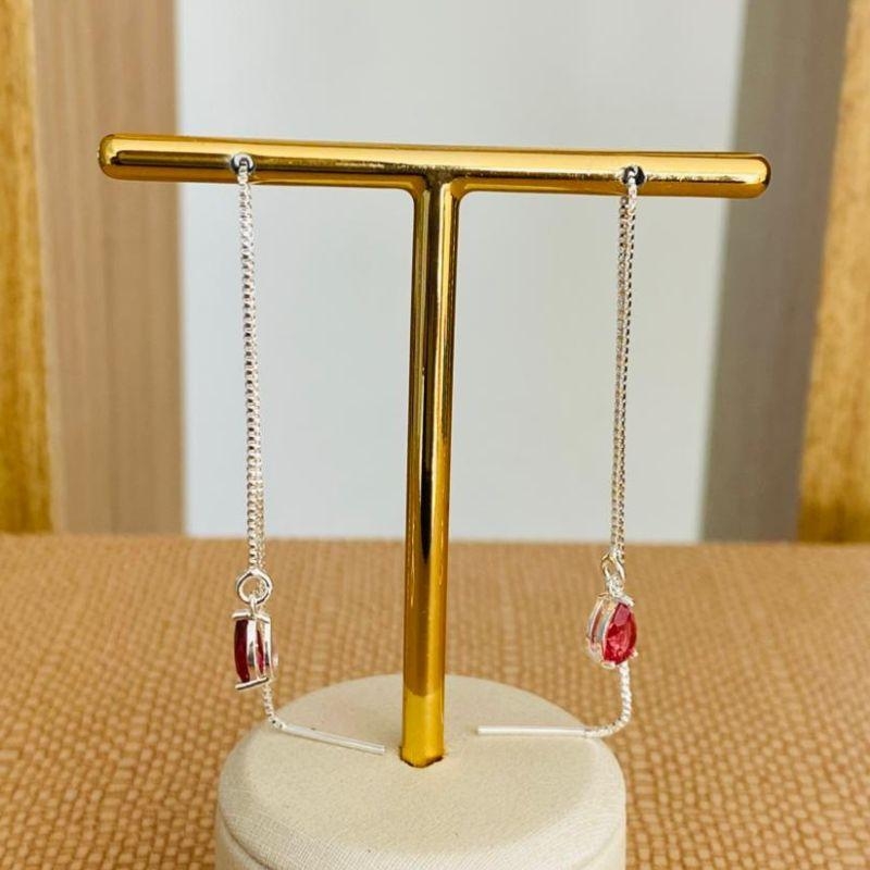 BRINCO VENEZIANA GOTA VERMELHA