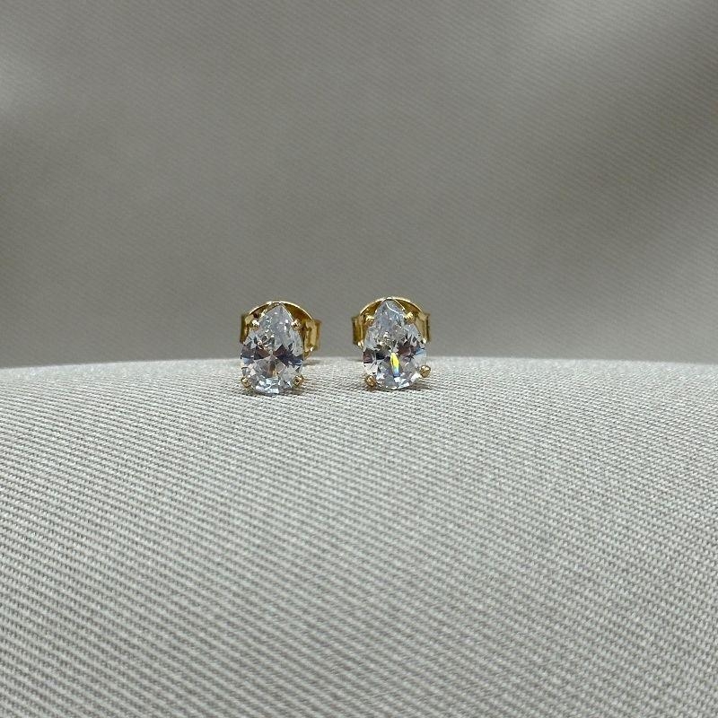 BRINCO ZIRCONIA GOTA P