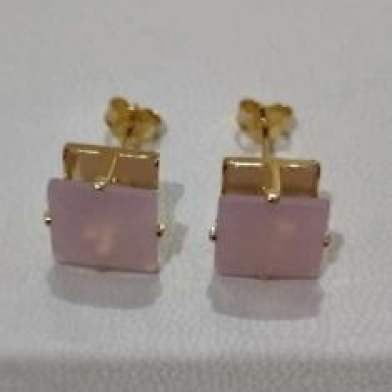 BRINCO ZIRCONIA QUADRADA G