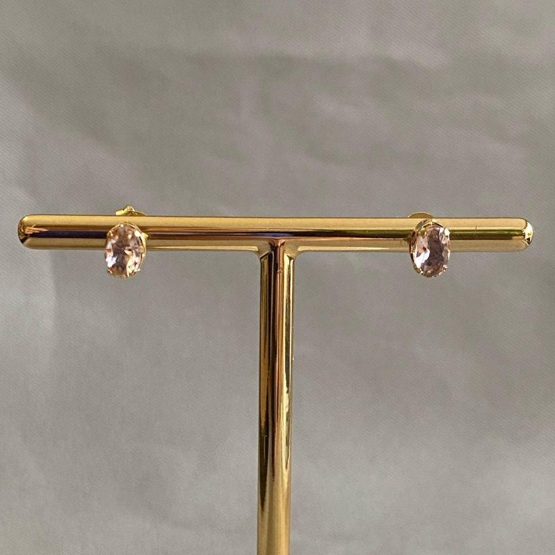 BRINCO ZIRCÔNIA ROSA