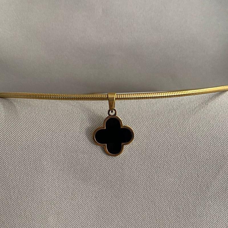 CHOCKER COM 1 TREVO PRETO STEEL