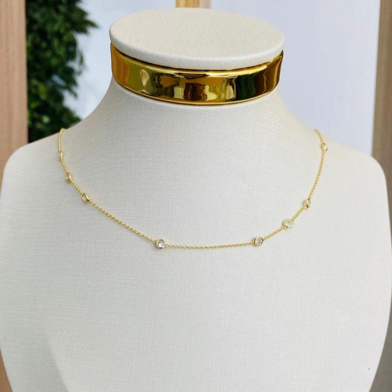 CHOCKER COM ZIRCONIAS