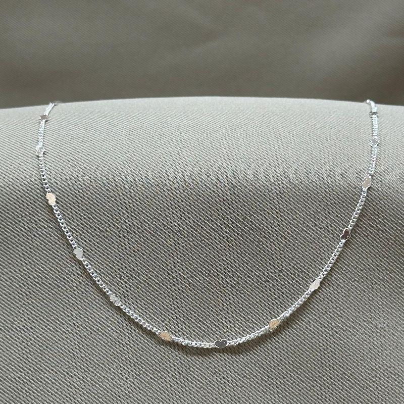 CHOCKER CORAÇÃO BATIDO 40+5CM