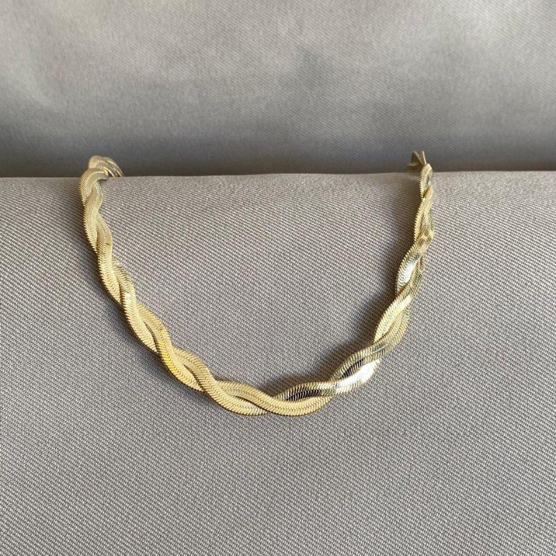 CHOCKER FITA ENTRELAÇADA