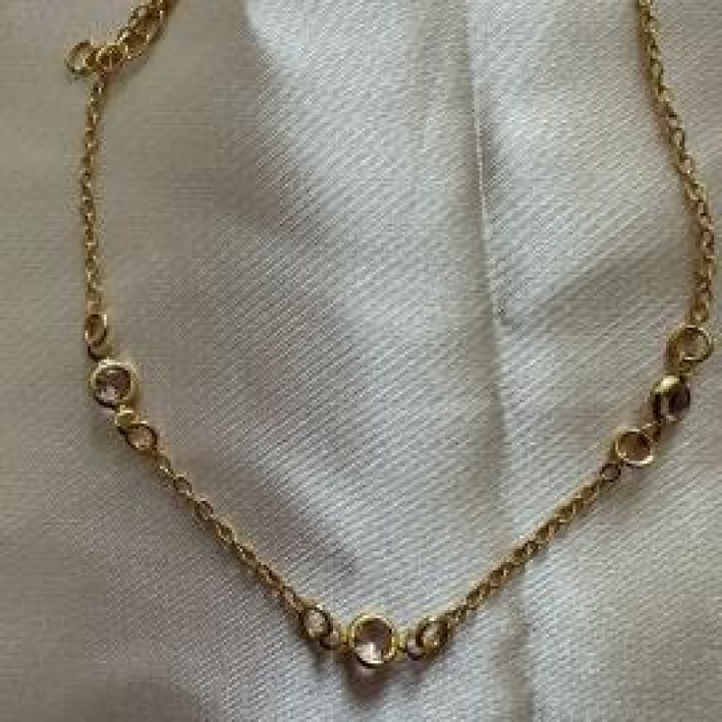 CHOCKER PONTO DE LUZ ROSA