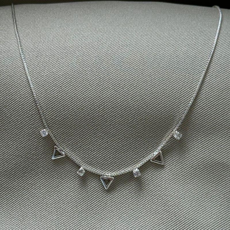 CHOCKER TRIANGULOS ZIRCONIAS