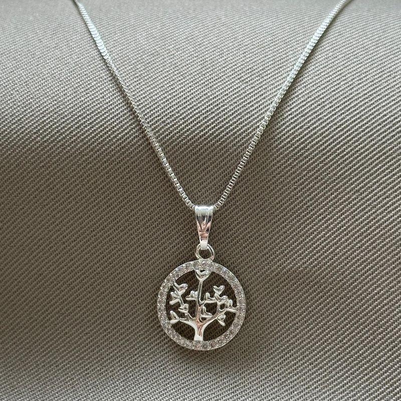 COLAR ARVORE DA VIDA CRAVEJADO