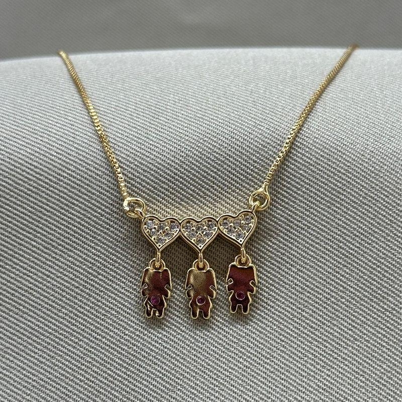 COLAR CANGA 3 FILHOS