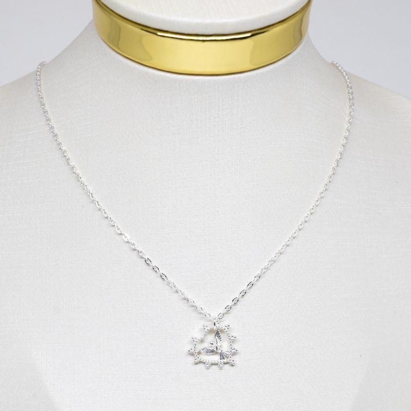 COLAR CORAÇÃO ESPIRITO SANTO