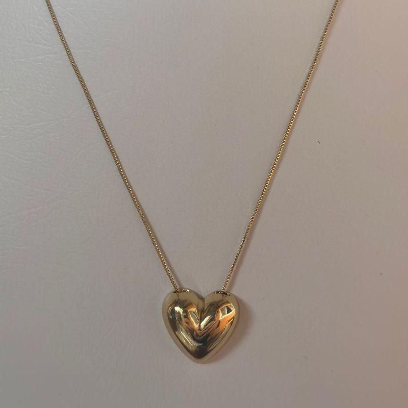 COLAR CORAÇÃO LISO