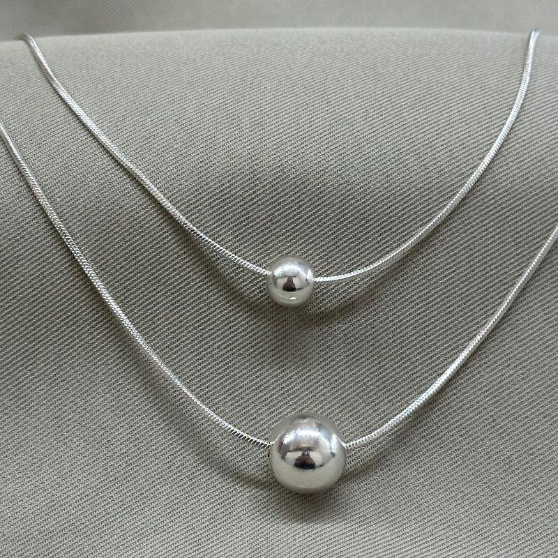 COLAR DUPLO BOLINHAS