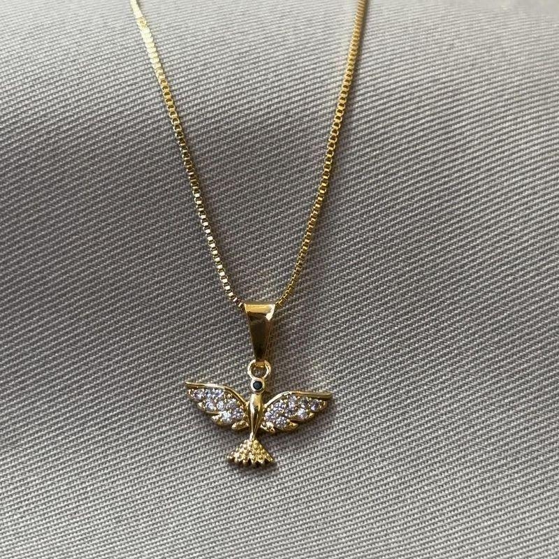 COLAR ESPIRITO SANTO CRAVEJADO