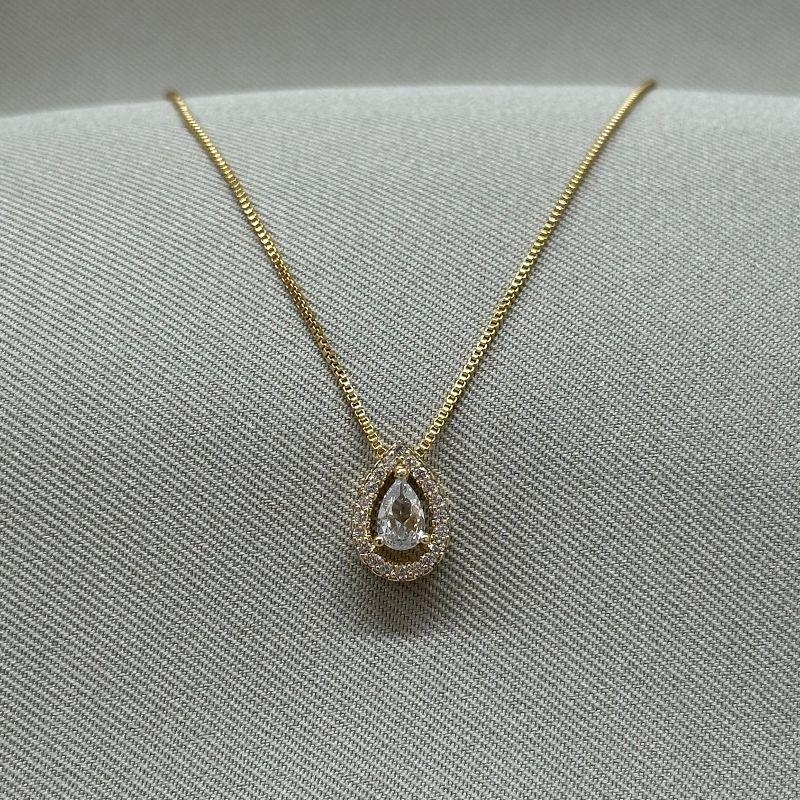 COLAR GOTA CRAVEJADO