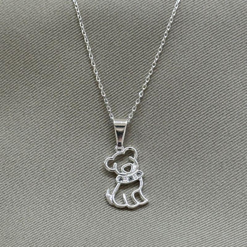 COLAR INFANTIL CACHORRO ZIRCONIA