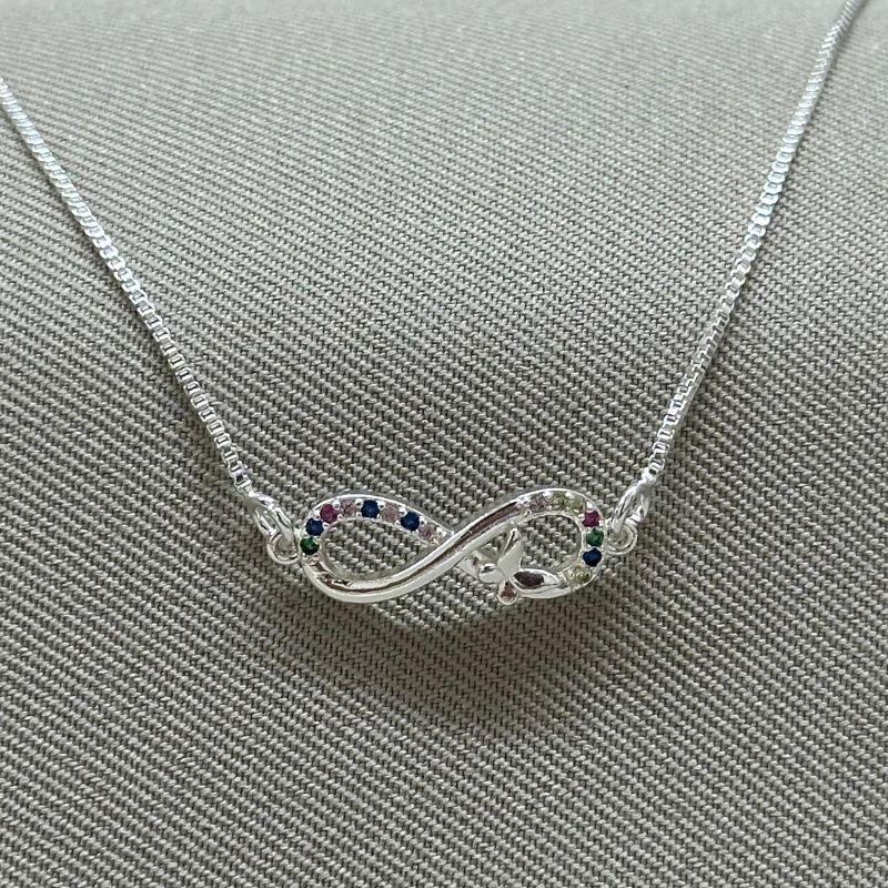 COLAR INFINITO CRAVEJADO