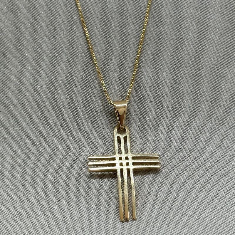 COLAR MASC PING CRUZ VAZADO 70CM