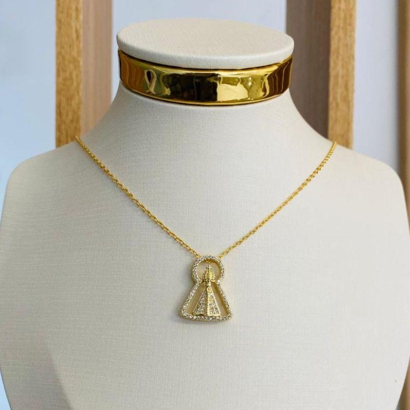 COLAR N.S. APARECIDA CRAVEJADA