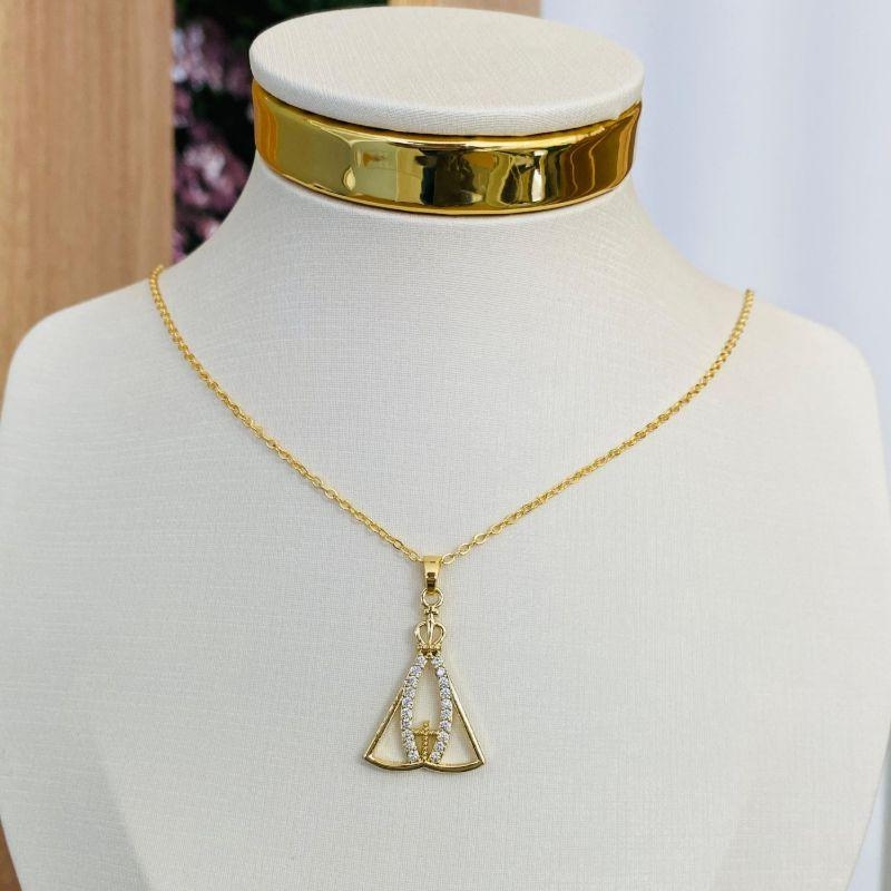 COLAR N.S APARECIDA CRAVEJADA