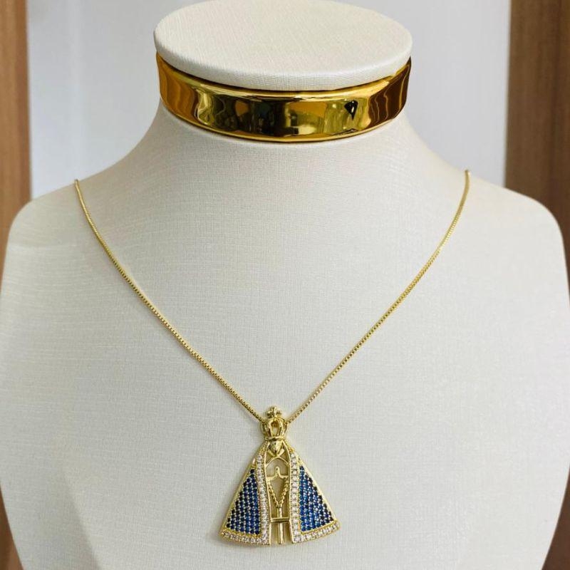 COLAR N.S. APARECIDA CRAVEJADA