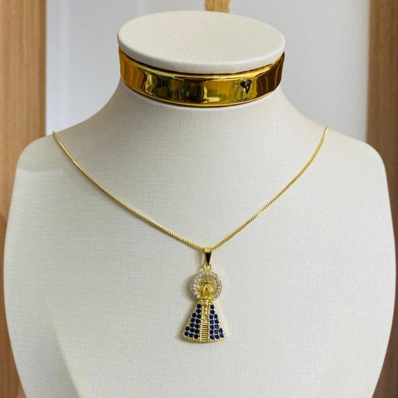 COLAR N.S. APARECIDA CRAVEJADA