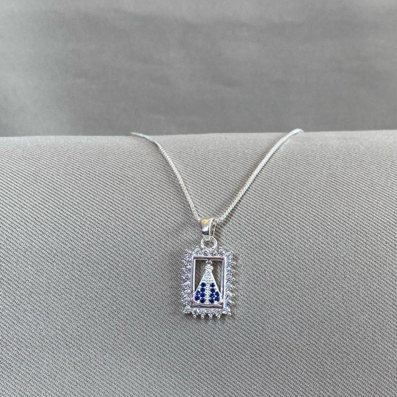 COLAR NOSSA SENHORA CRAVEJADO