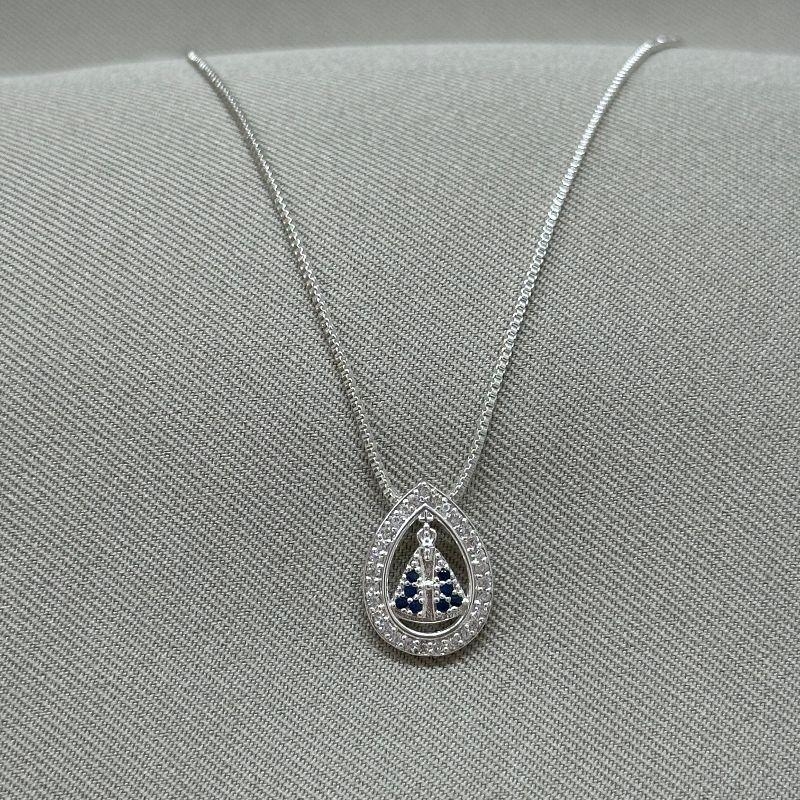 COLAR PINGENTE GOTA NS APARECIDA