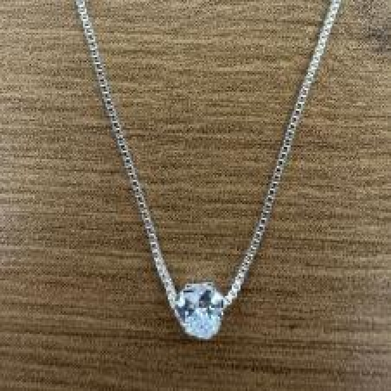 COLAR PONTO DE LUZ 5MM CORAÇÃO