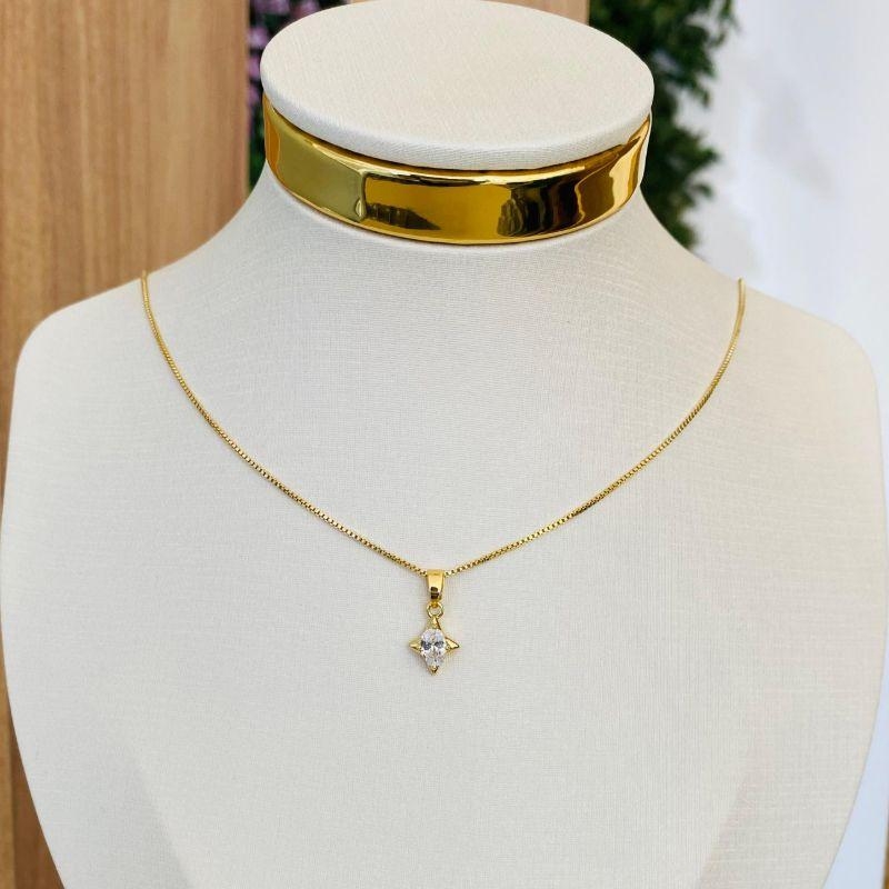 COLAR PONTO DE LUZ ESTRELA