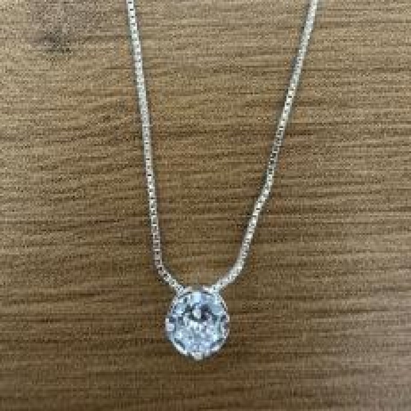 COLAR PONTO DE LUZ REDONDO 7MM