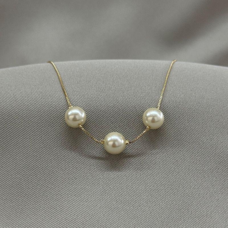 COLAR VENEZIANA 3 PEROLAS