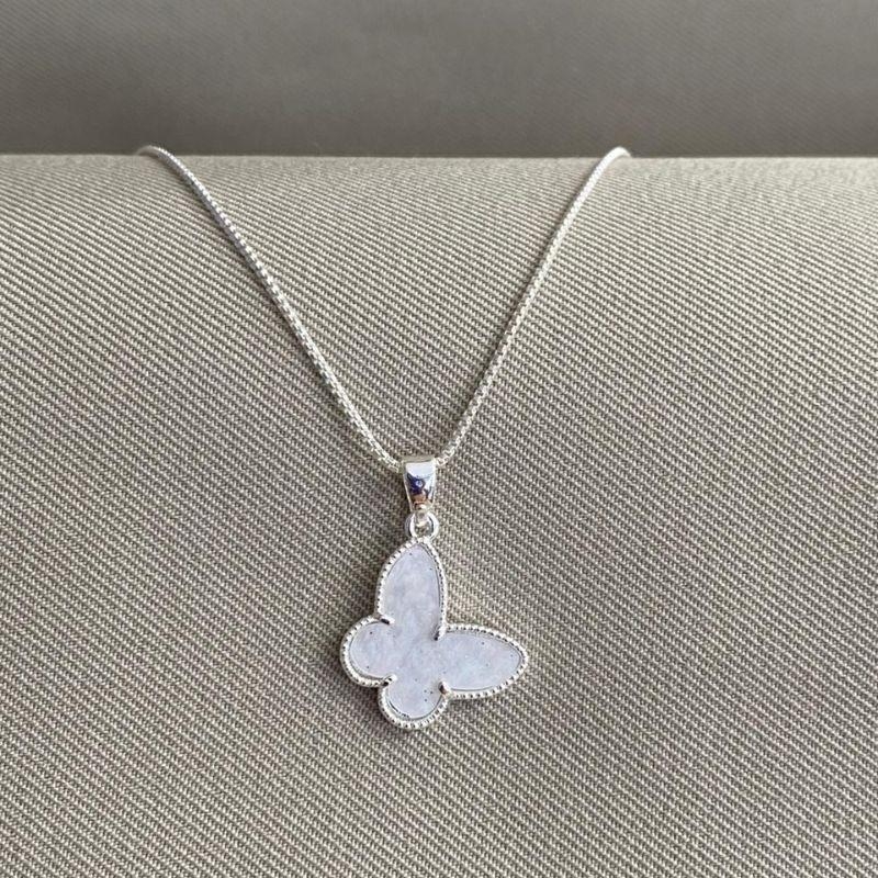 COLAR VENEZIANA BORBOLETA MADRE PEROLA