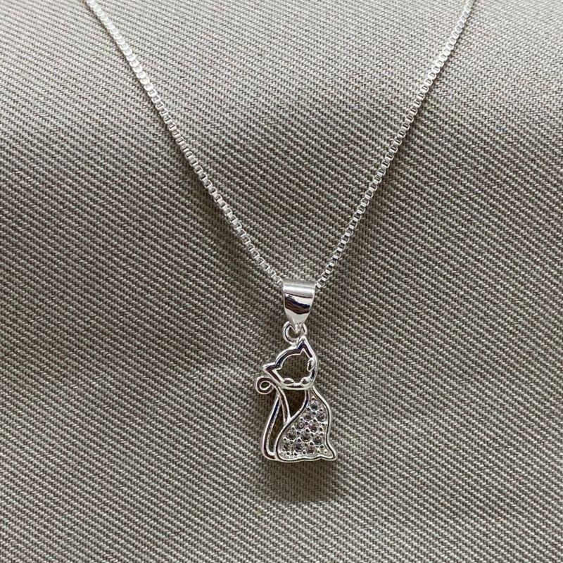 COLAR VENEZIANA GATINHO CRAVEJADO