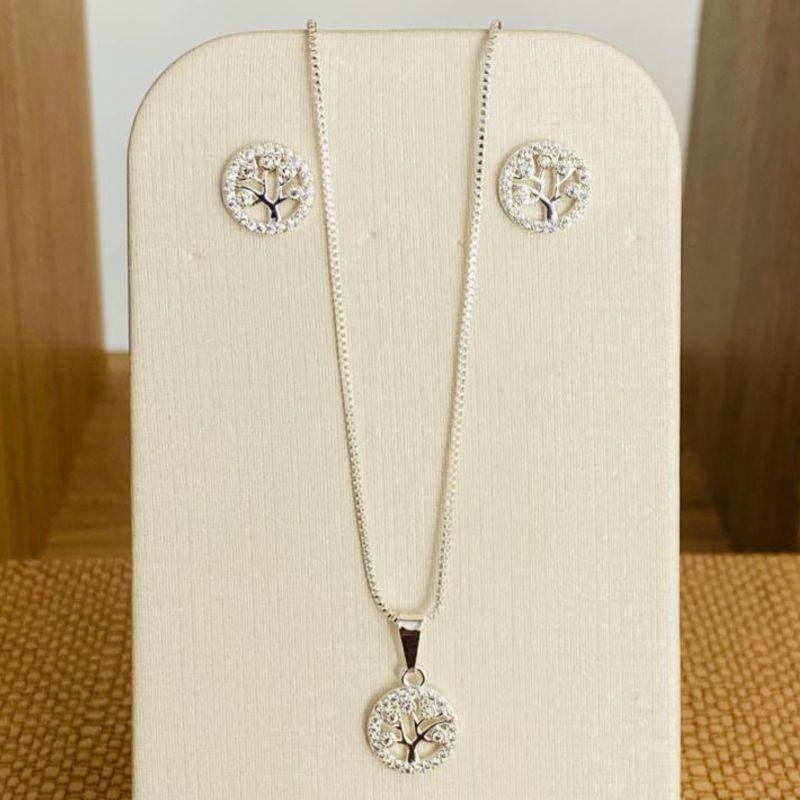 CONJUNTO ARVORE DA VIDA CRAVEJADA