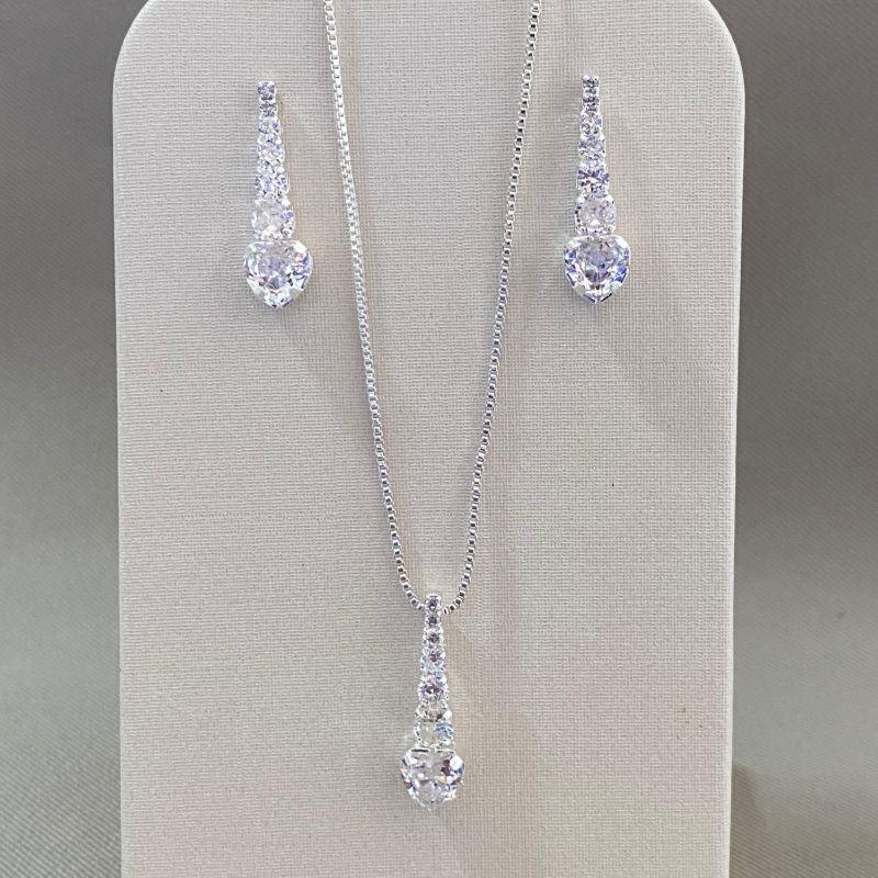 CONJUNTO CORAÇÕES ZIRCONIA