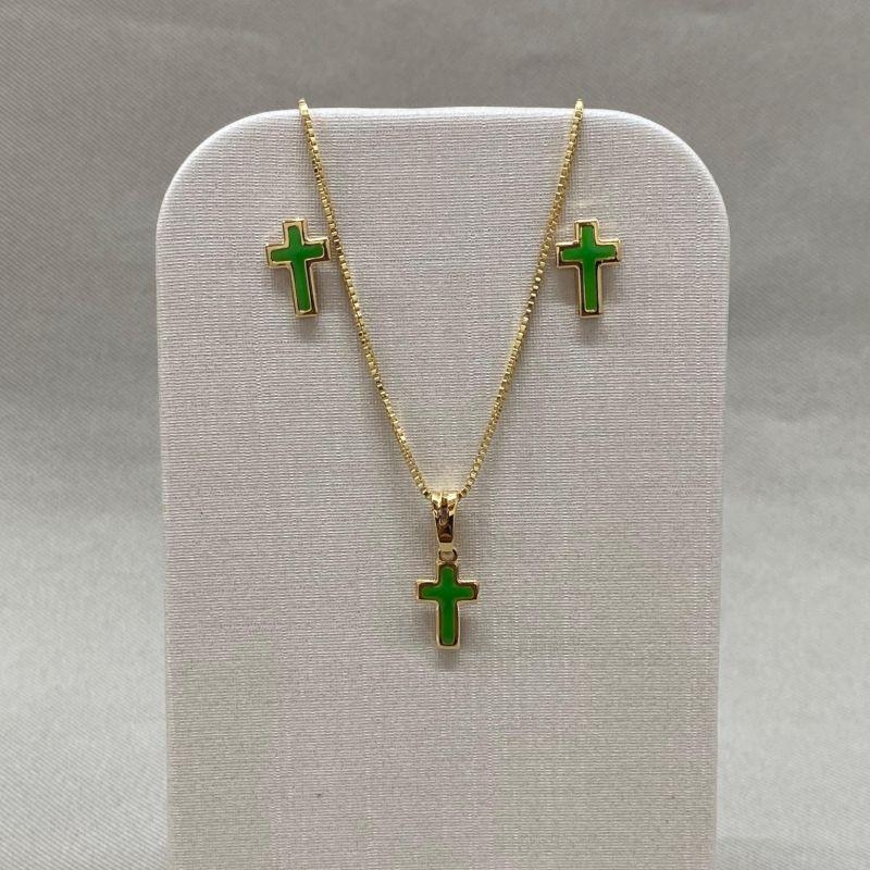 CONJUNTO CRUZ VERDE INFANTIL