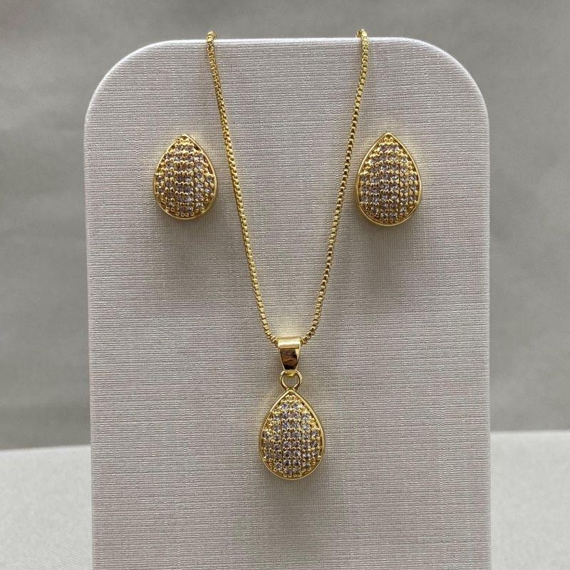 CONJUNTO GOTA CRAVEJADO