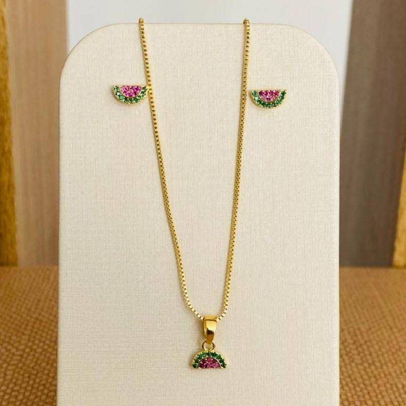 CONJUNTO INFANTIL MELANCIA