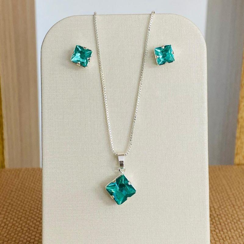 CONJUNTO QUADRADO VERDE