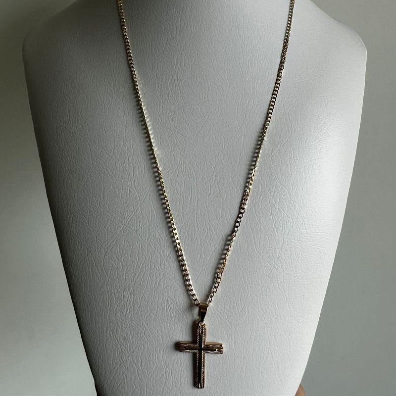 CORRENTE GROUMET COM PING CRUZ 60CM